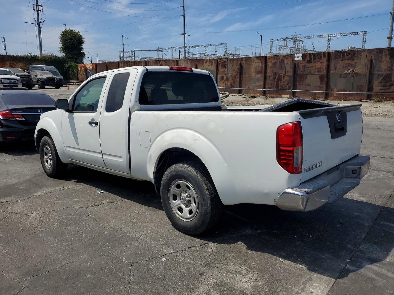2015 Nissan Frontier S White vin: 1N6BD0CT8FN712770