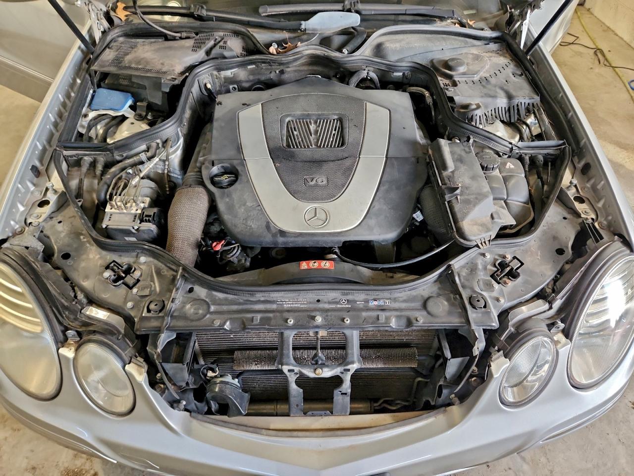 2007 Mercedes-benz E 350 4matic Silver vin: WDBUF87X77X210208