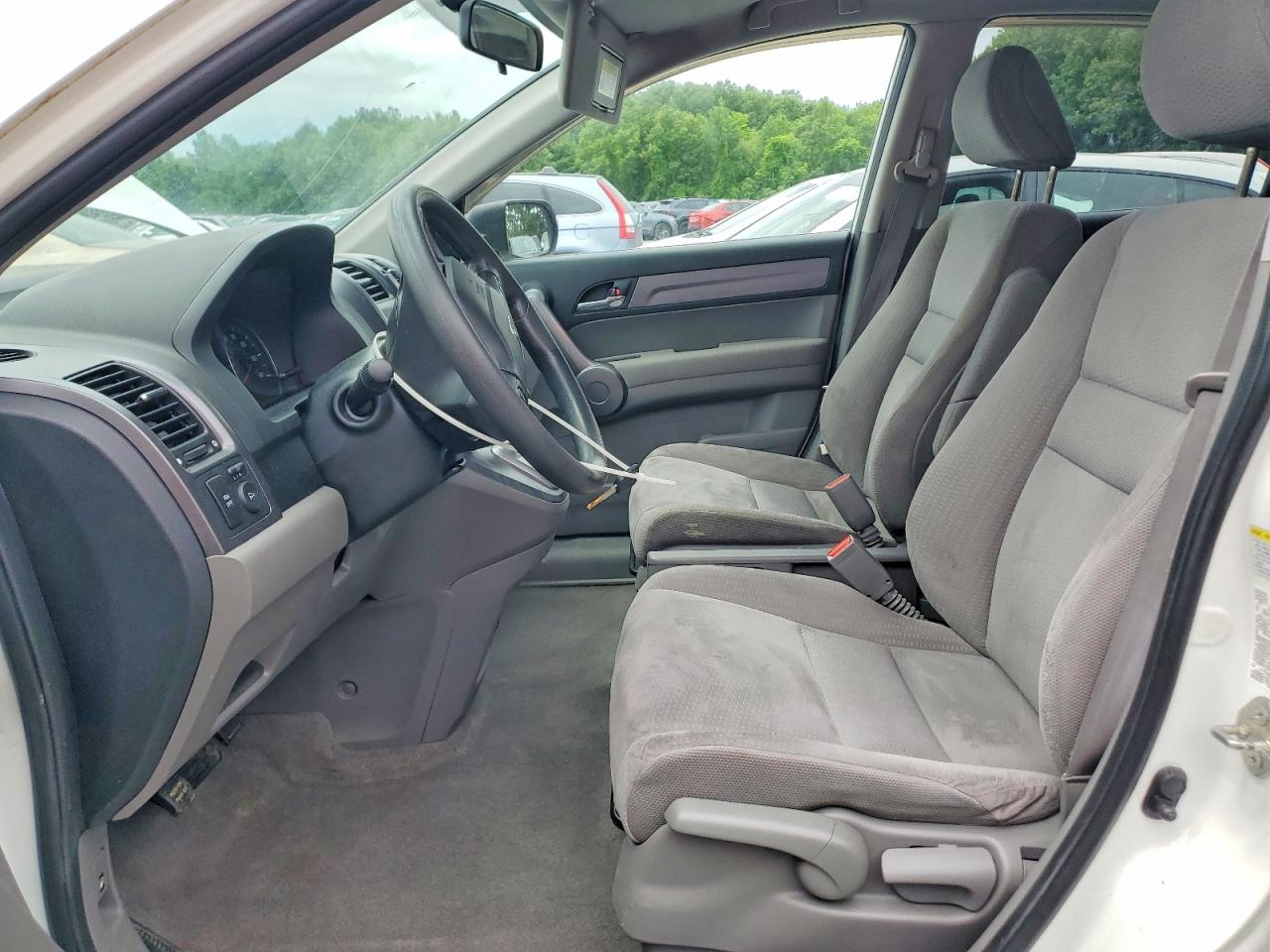 2009 Honda Cr-v Ex White vin: 5J6RE48599L058940