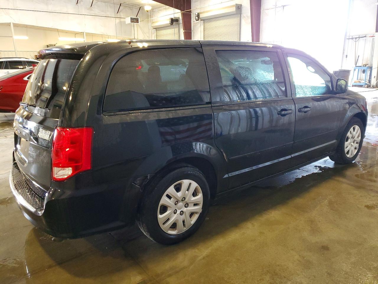2015 Dodge Grand Caravan Se Черный vin: 2C4RDGBG3FR683714