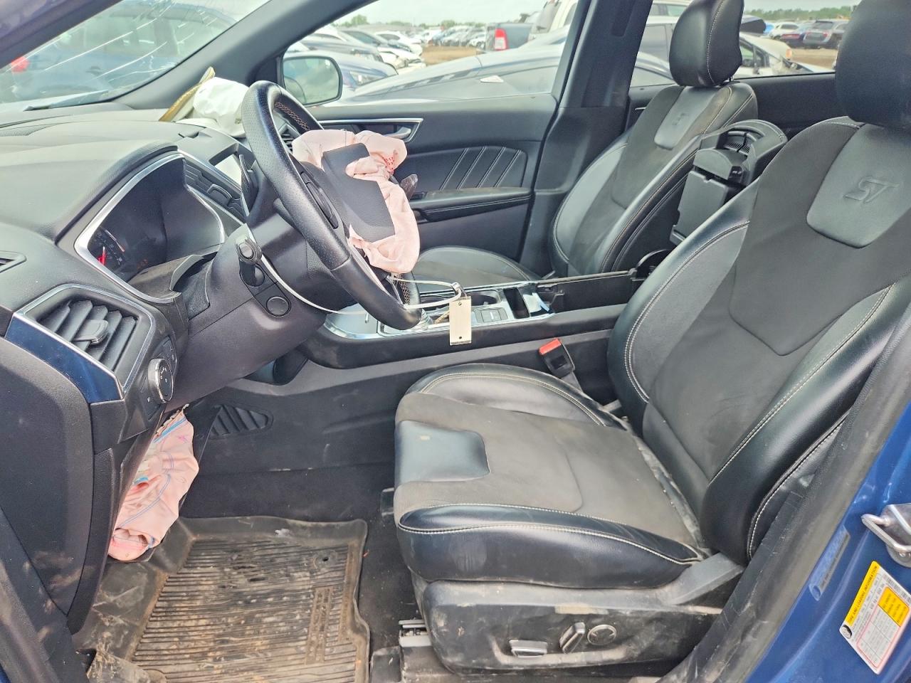 2019 Ford Edge St Blue vin: 2FMPK4AP1KBC22068