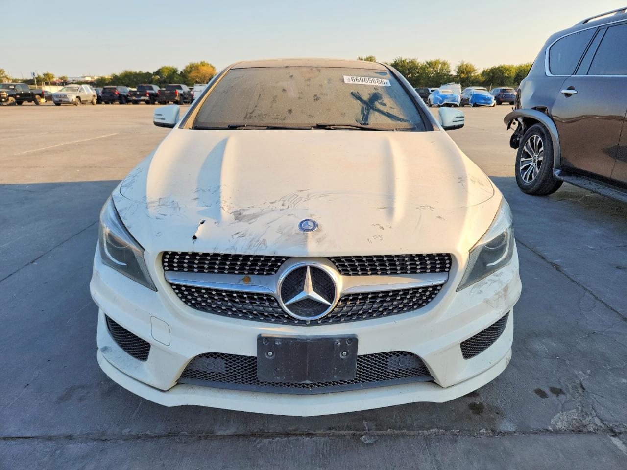 2014 Mercedes-benz Cla 250 White vin: WDDSJ4EB9EN026636