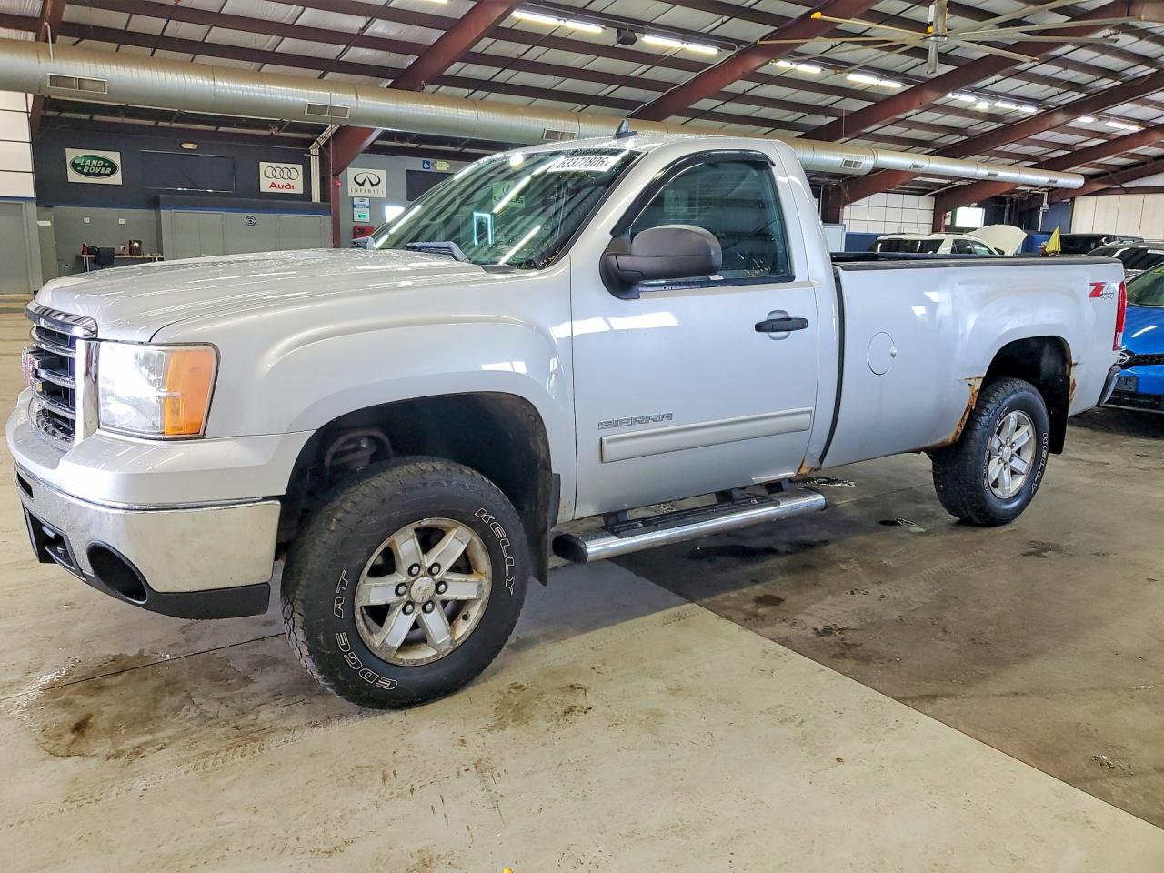 2012 Gmc Sierra K1500 Sle Silver vin: 1GTN2VE00CZ232667