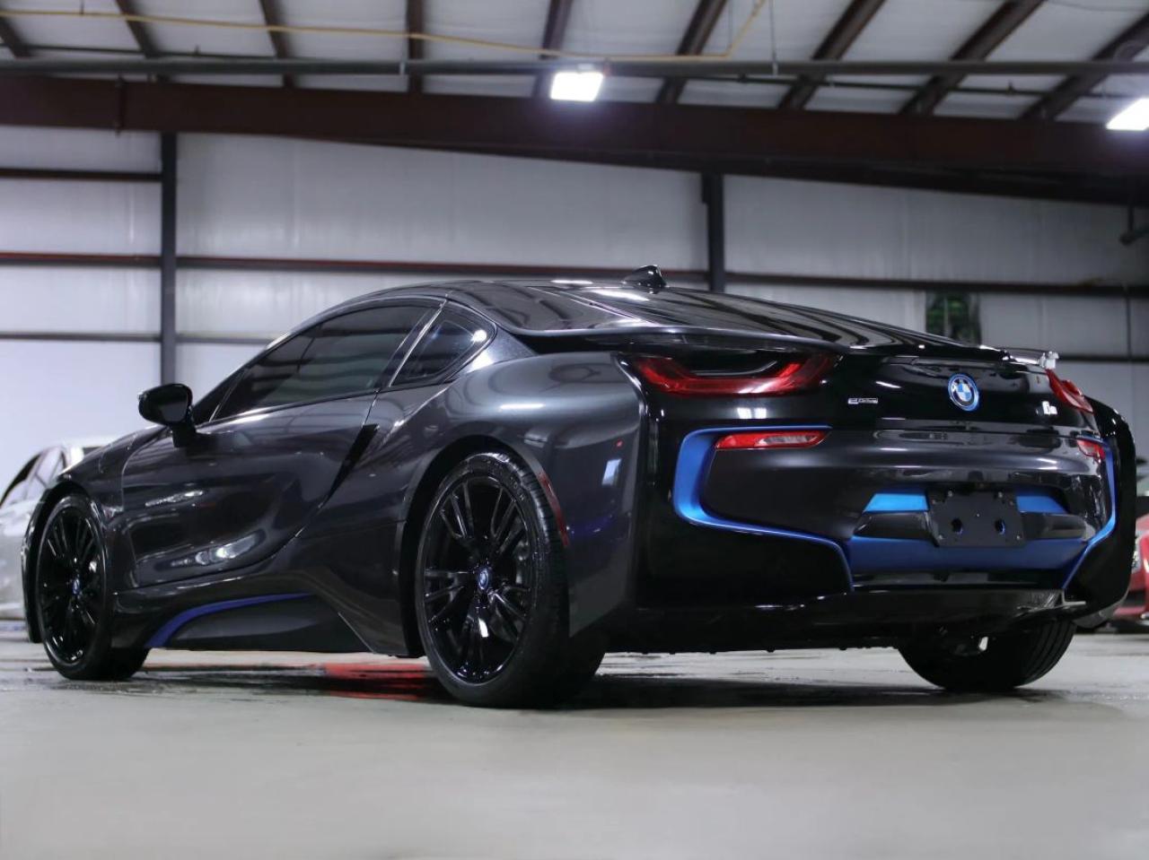 2014 Bmw I8 Black vin: WBY2Z2C57EVX64XXX