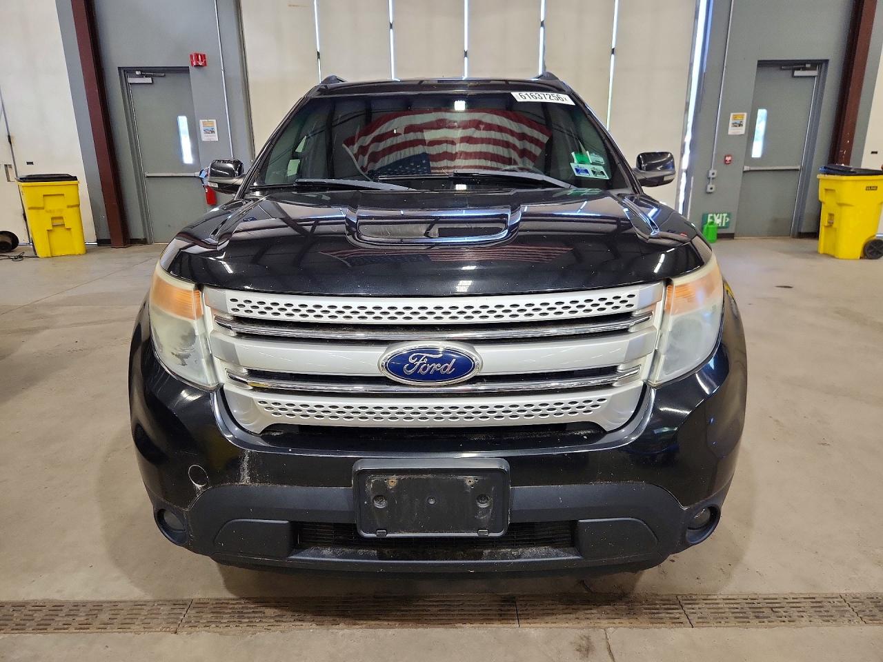 2011 Ford Explorer Xlt Black vin: 1FMHK8D84BGA58579