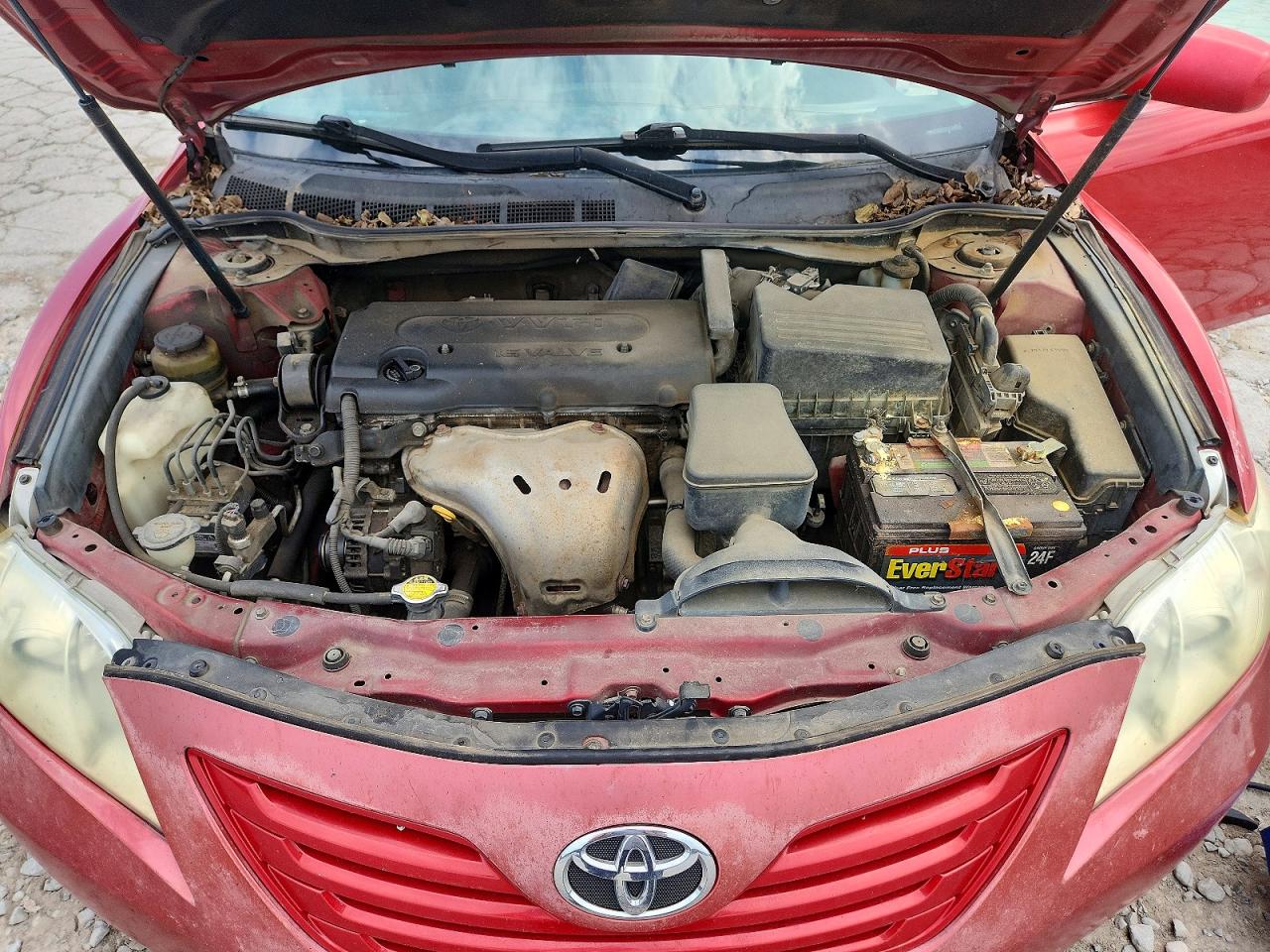 2009 Toyota Camry Le Red vin: 4T1BE46K19U327678