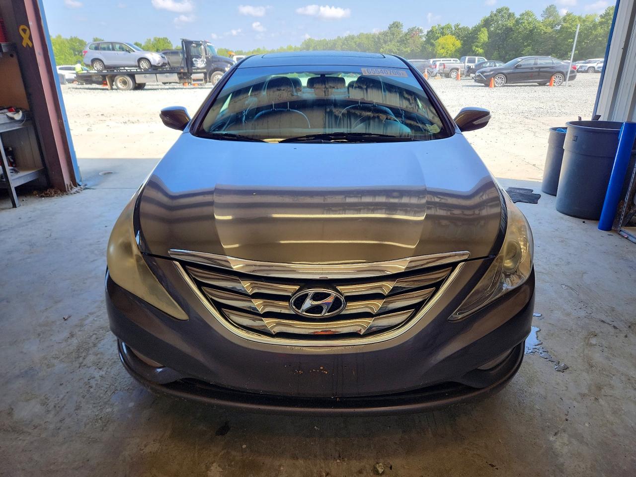 2013 Hyundai Sonata Limited Gray vin: 5NPEC4AC1DH785974