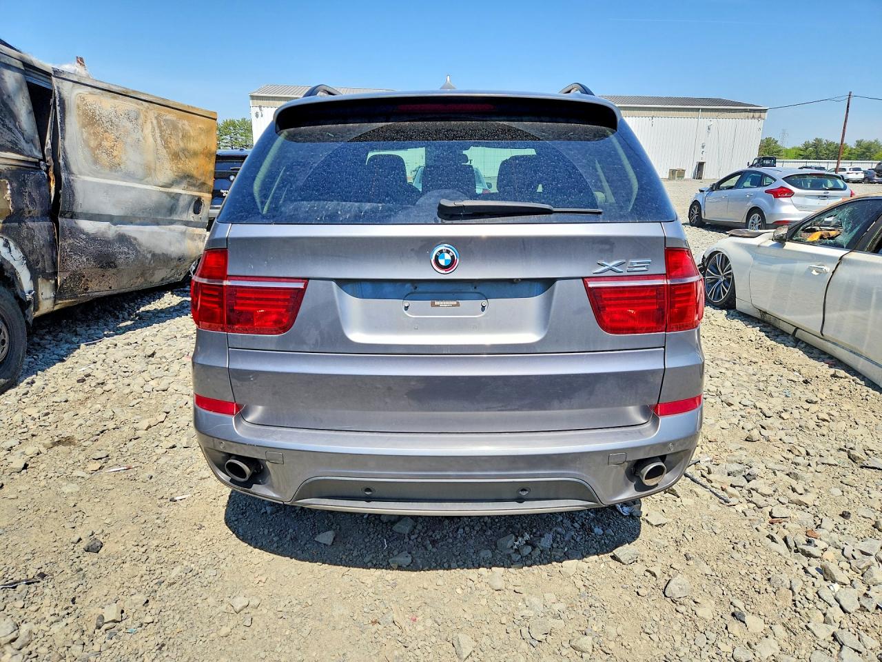 2012 Bmw X5 Xdrive35i Gray vin: 5UXZV4C58CL767121
