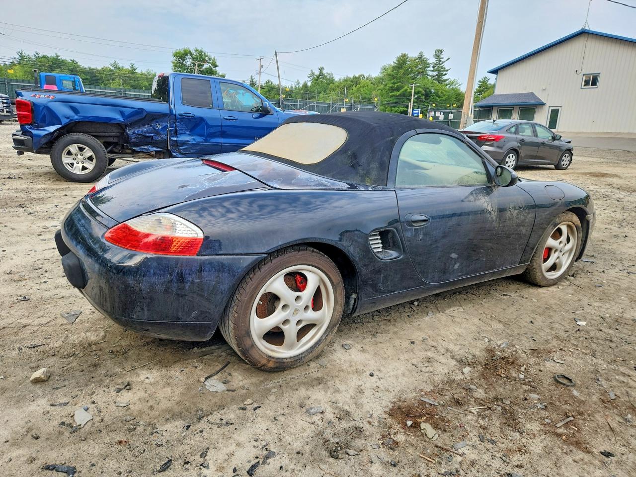 1999 Porsche Boxster Black vin: WP0CA2989XU625661