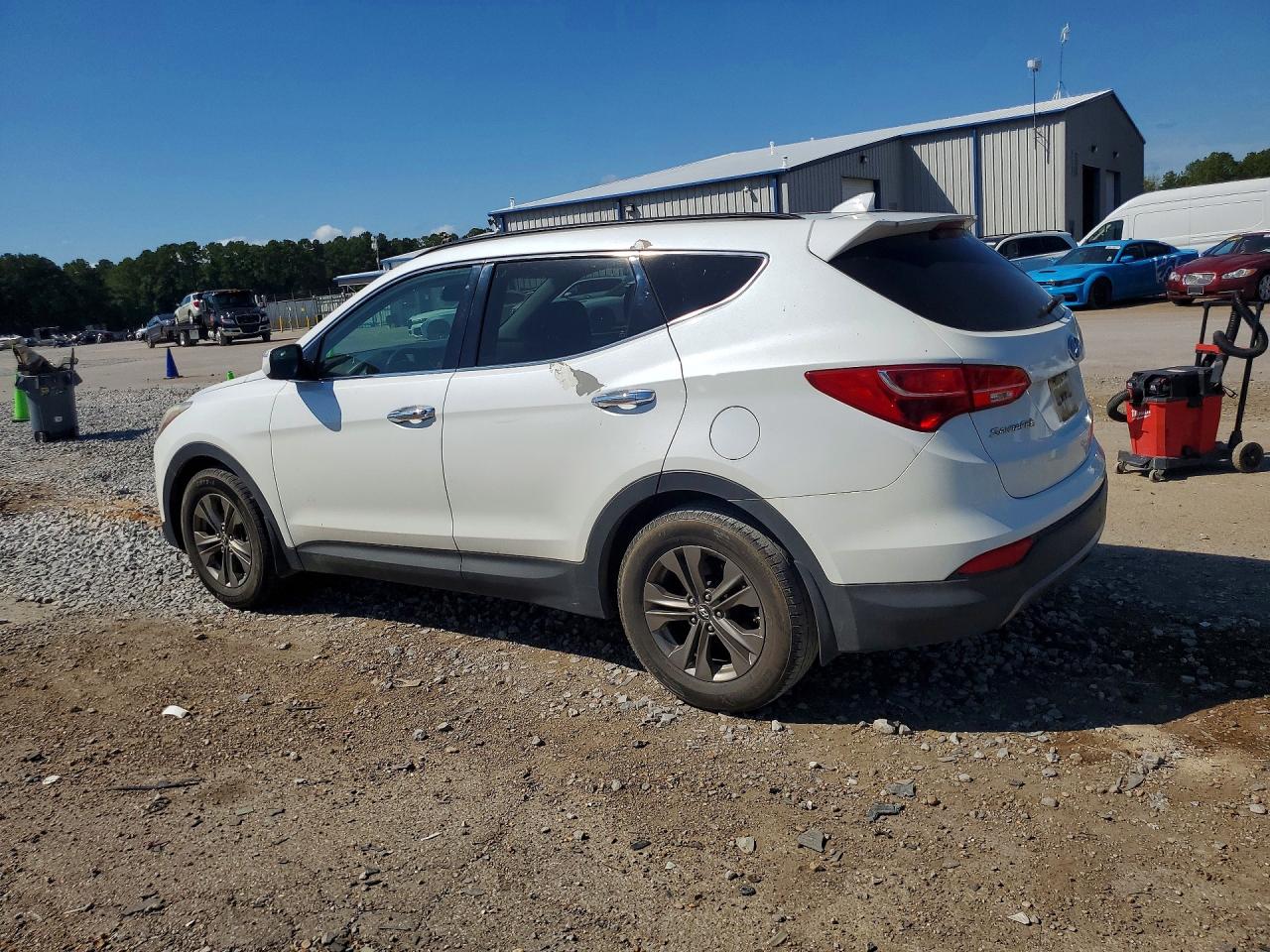 2014 Hyundai Santa Fe Sport 2.4l White vin: 5XYZU3LB6EG186543