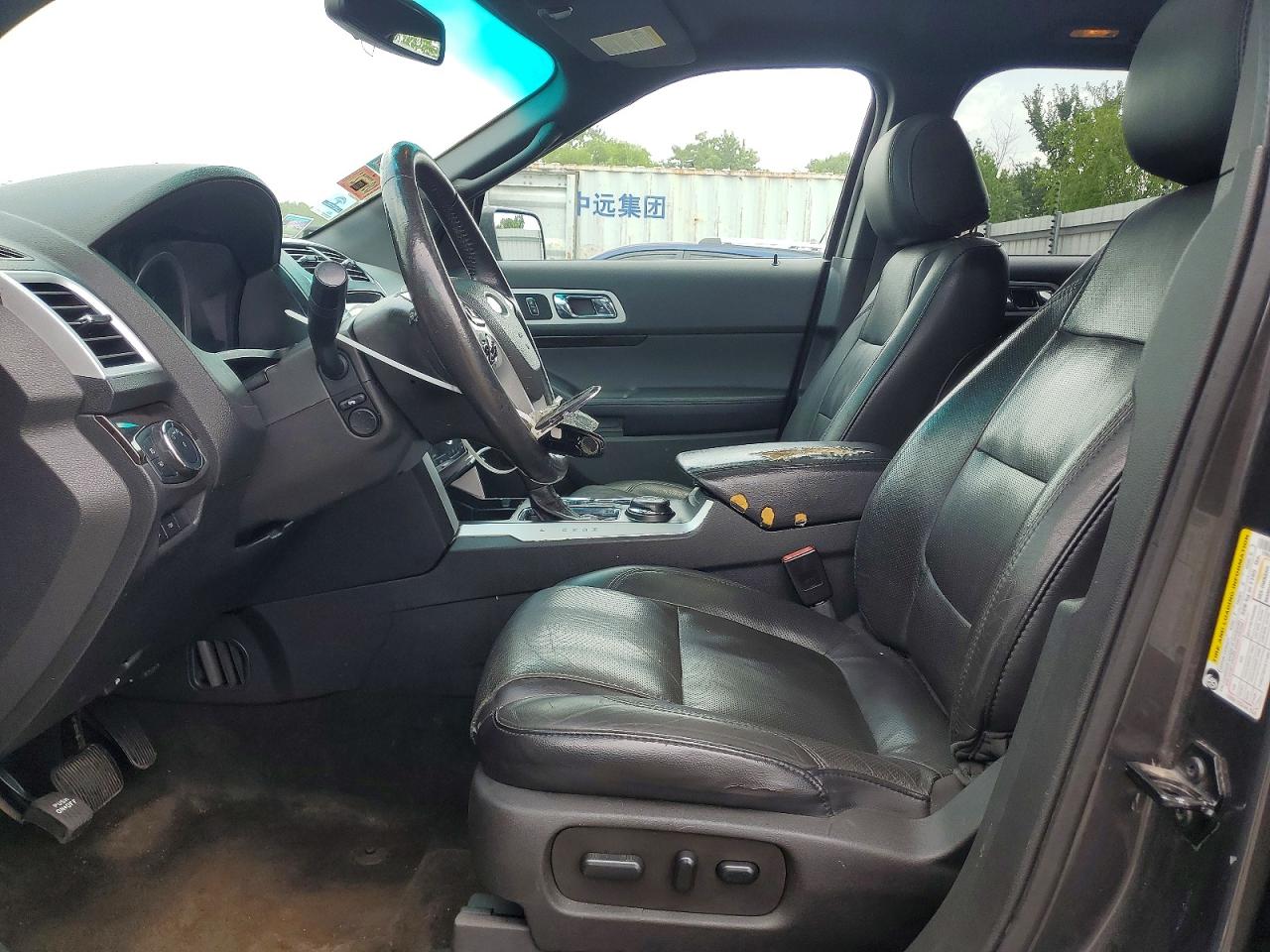 2015 Ford Explorer Limited Gray vin: 1FM5K8F86FGC14952