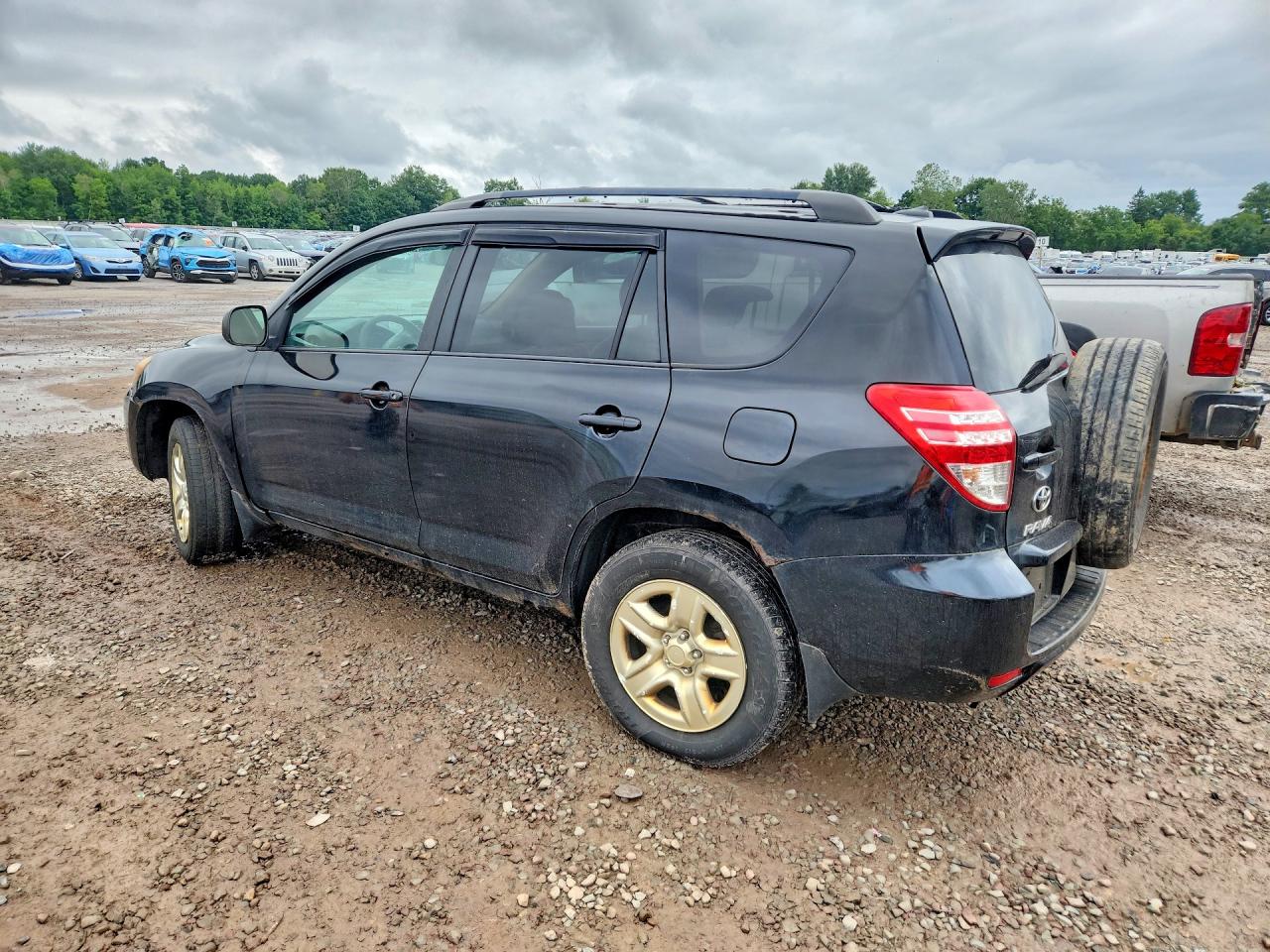 2011 Toyota Rav4 Base Black vin: 2T3ZF4DV1BW066087