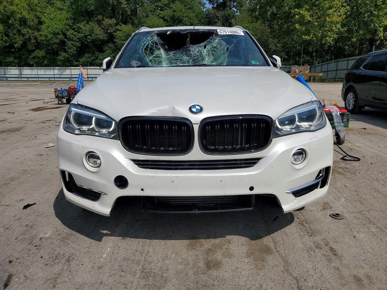 2017 Bmw X5 Xdrive35i White vin: 5UXKR0C55H0V50097