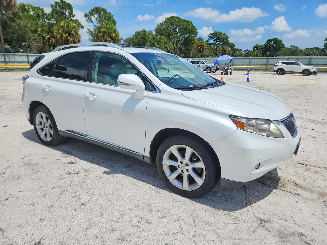 2010 Lexus Rx 350 White vin: 2T2ZK1BA5AC036847