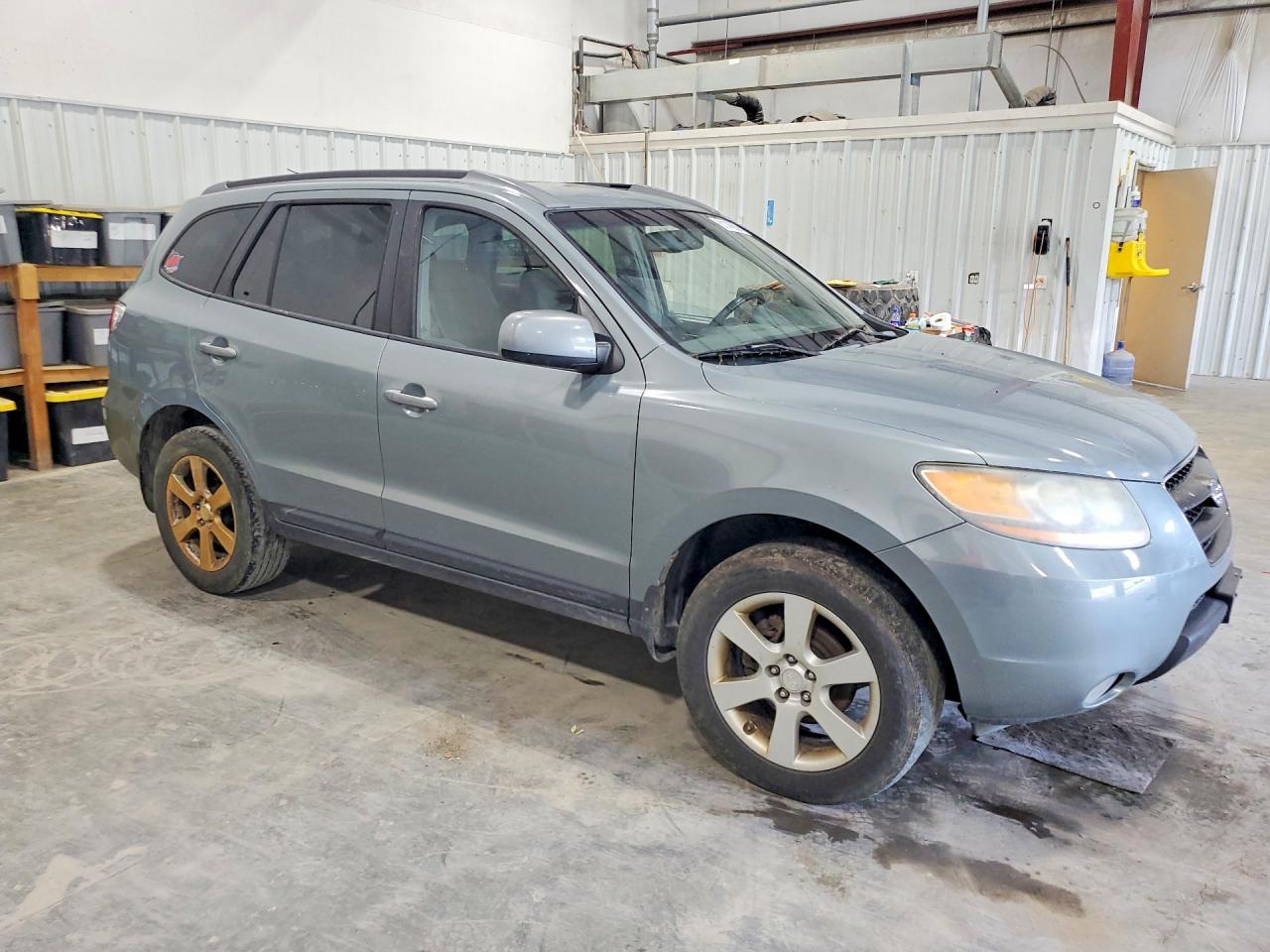 2008 Hyundai Santa Fe Se Gray vin: 5NMSH73E08H143804