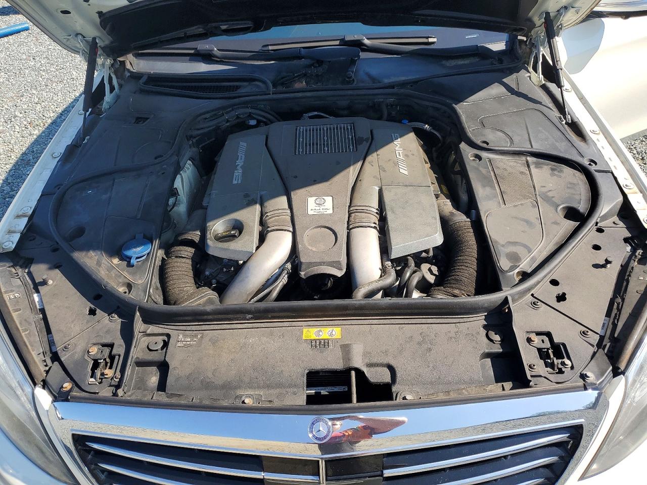 2014 Mercedes-benz S 63 Amg White vin: WDDUG7JB5EA020466