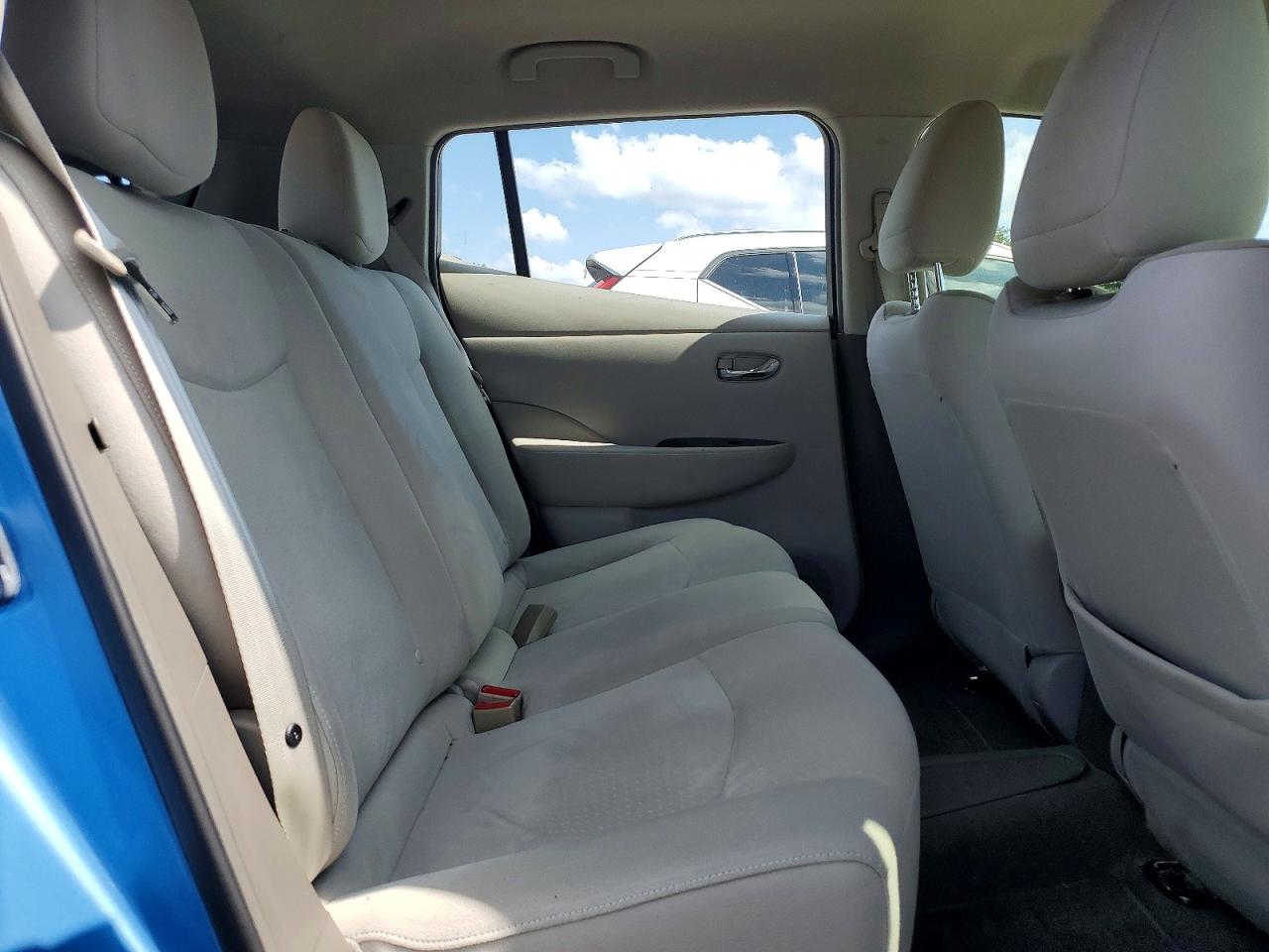 2012 Nissan Leaf Sv Blue vin: JN1AZ0CP2CT023871