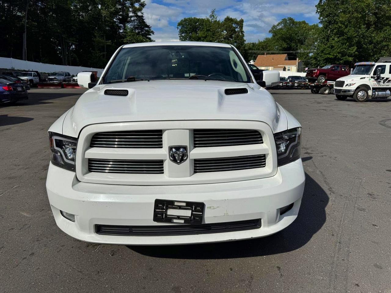2011 Dodge Ram 1500 White vin: 1D7RV1CT6BS608560