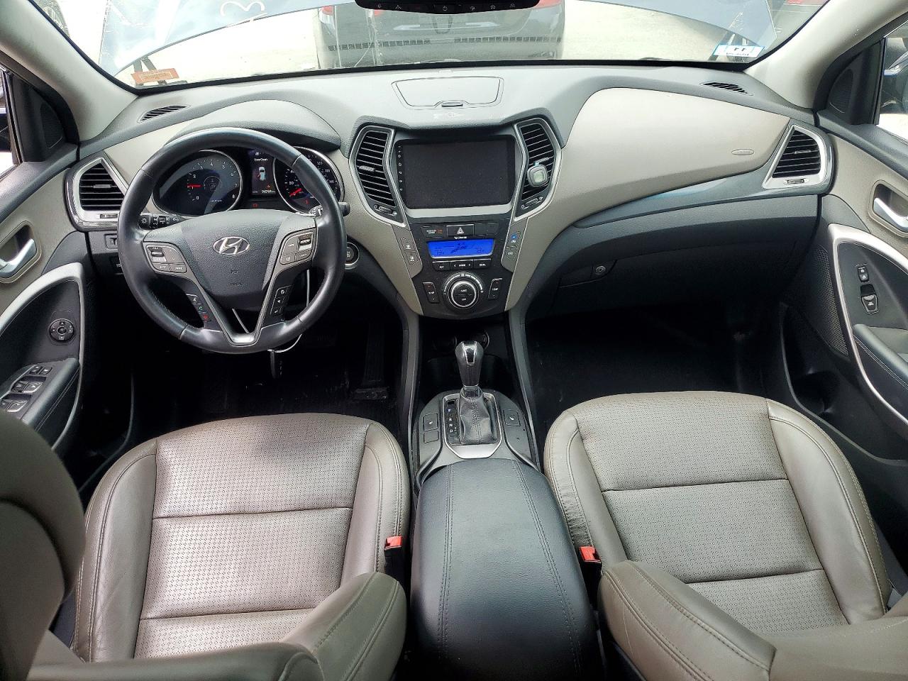 2015 Hyundai Santa Fe Sport 2.0t Blue vin: 5XYZUDLA8FG287629