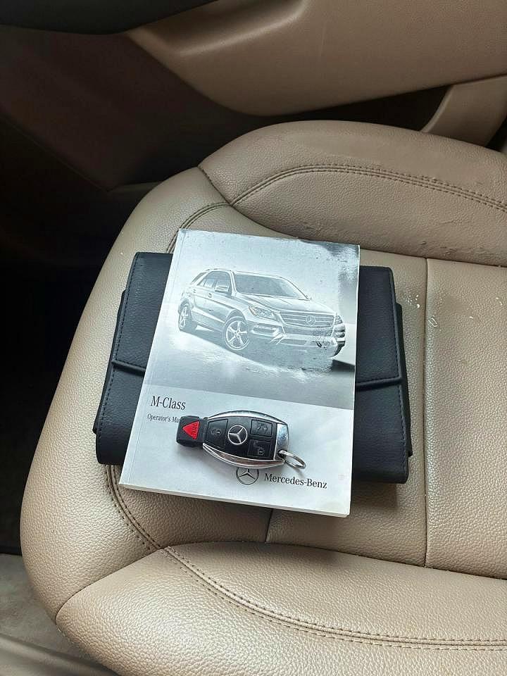 2012 Mercedes-benz Ml 350 4matic Brown vin: 4JGDA5HB8CA082457