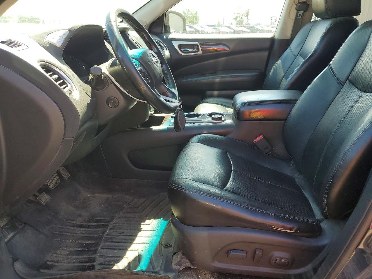 2014 Nissan Pathfinder S Blue vin: 5N1AR2MM5EC648521