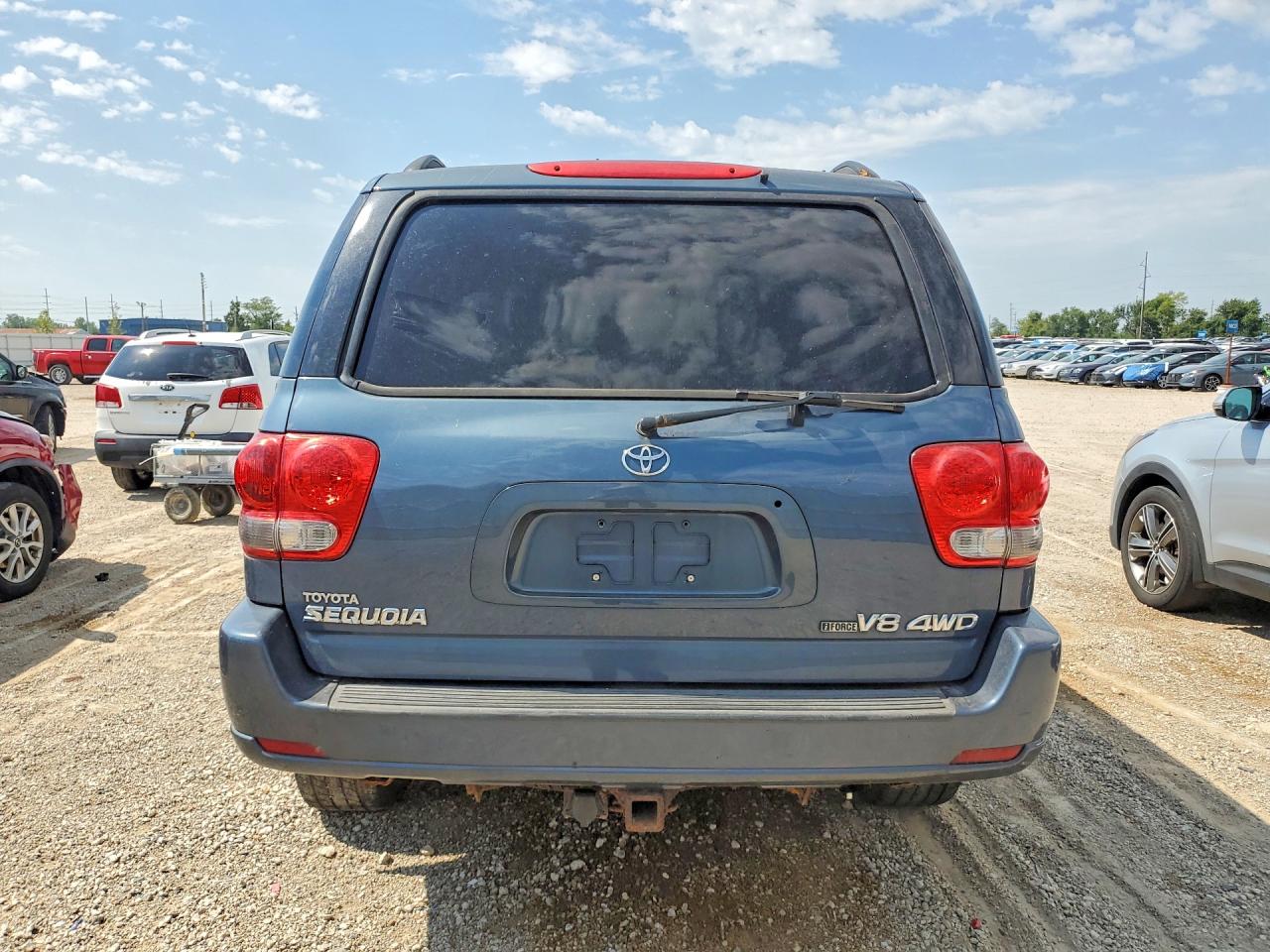 2006 Toyota Sequoia Sr5 Blue vin: 5TDBT44A06S262780