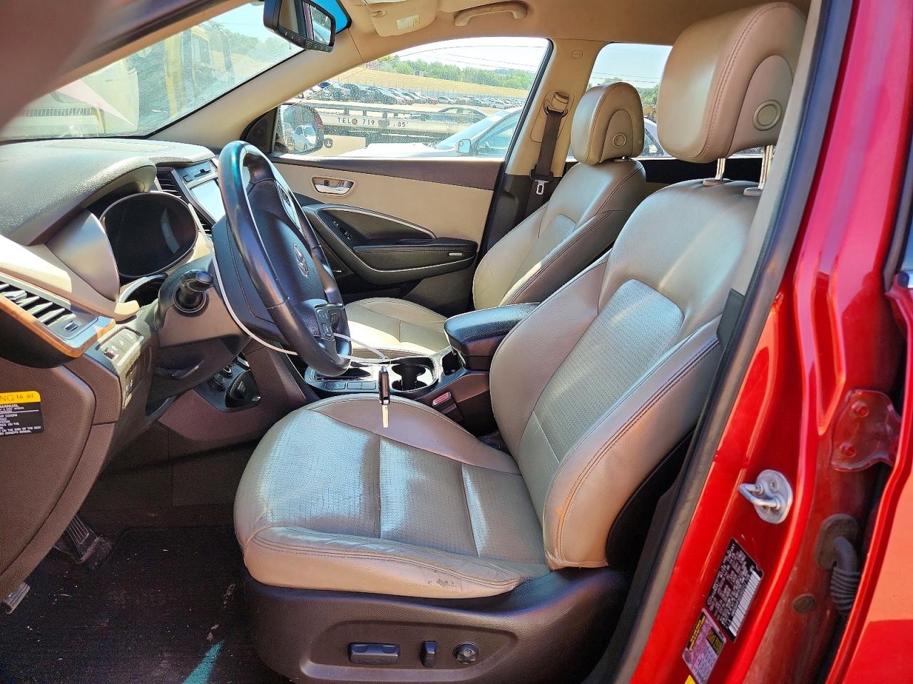 2013 Hyundai Santa Fe Gls Red vin: KM8SN4HF6DU002212