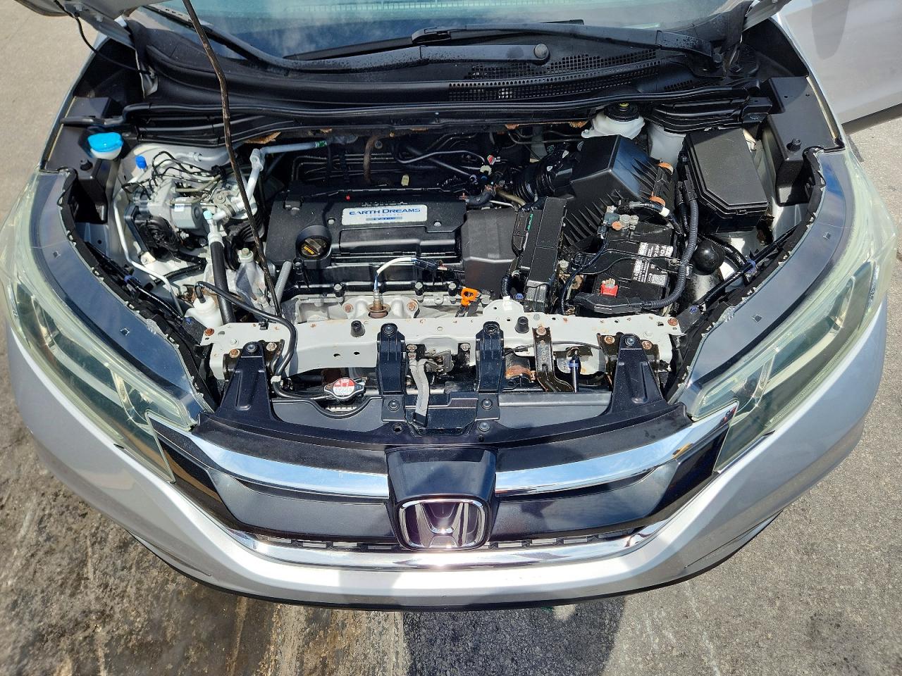 2015 Honda Cr-v Ex Silver vin: 2HKRM3H58FH501193