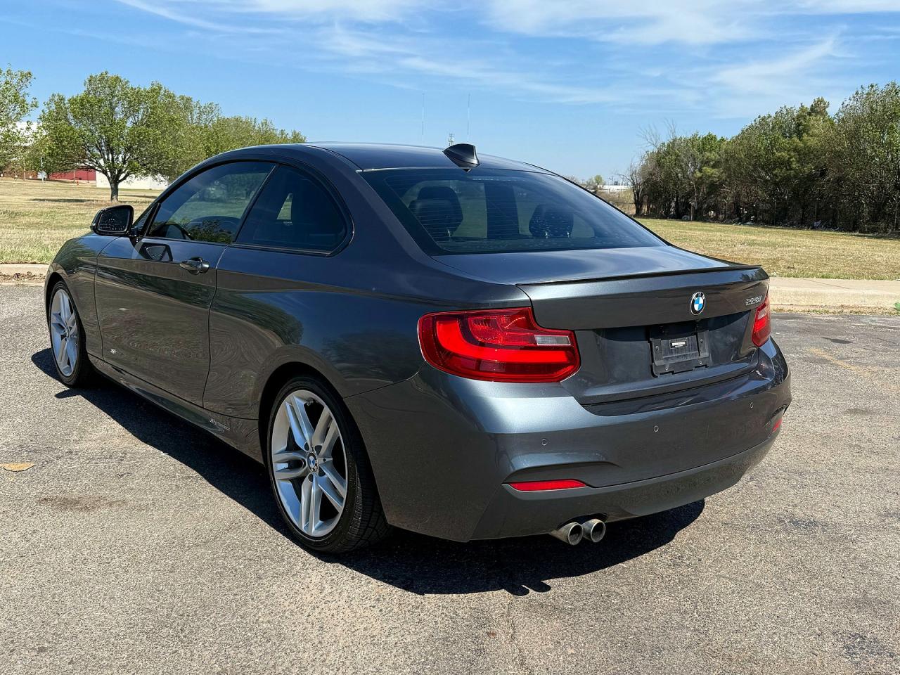 2014 Bmw 228 I Gray vin: WBA1F5C51EV255559