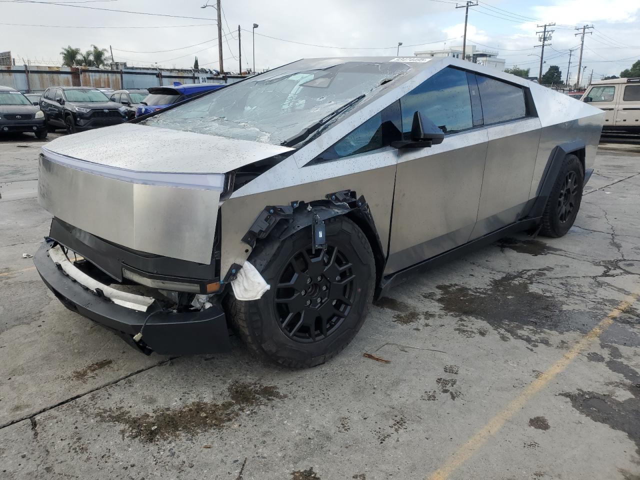 2024 Tesla Cybertruck Серый vin: 7G2CEHEDXRA016451
