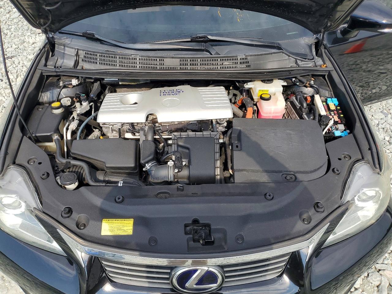 2013 Lexus Ct 200 Black vin: JTHKD5BH4D2163837