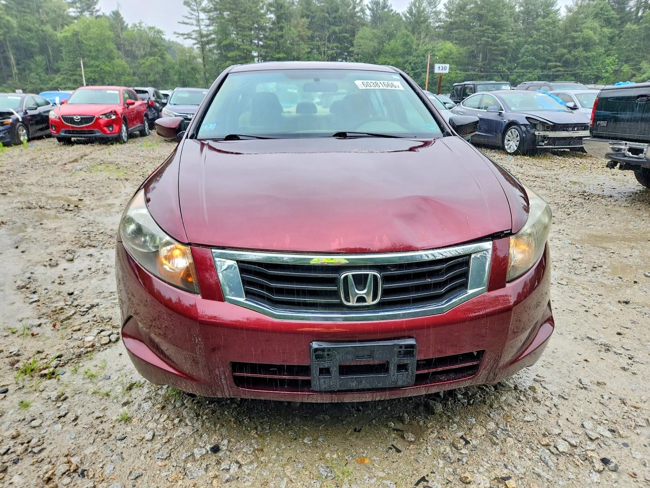 2010 Honda Accord Lx Красный vin: 1HGCP2F32AA042589