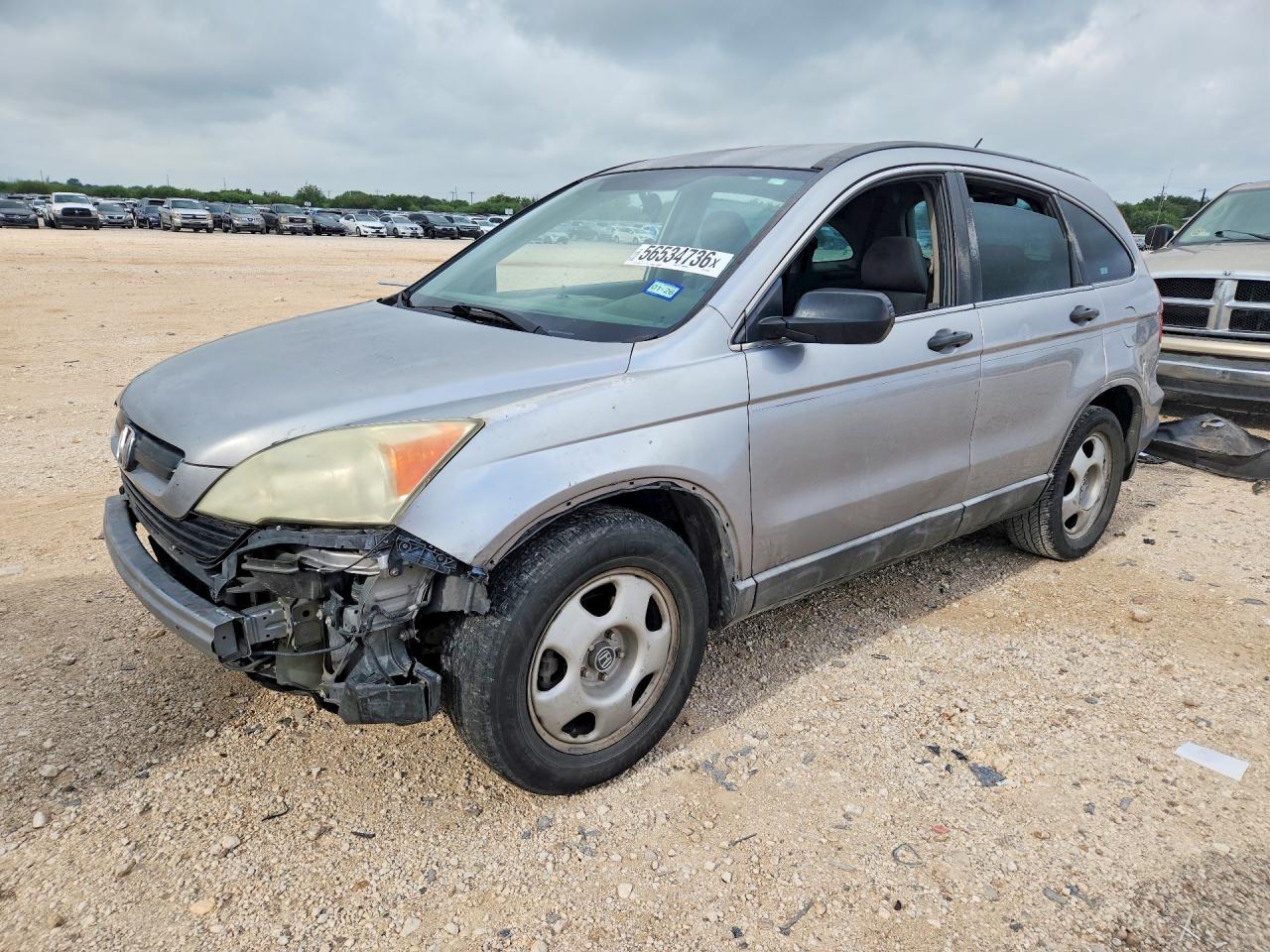 2008 Honda Cr-v Lx Gray vin: 3CZRE38358G701921