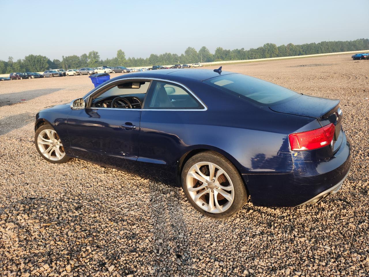 2013 Audi S5 Premium Plus Blue vin: WAUGGAFR4DA049558