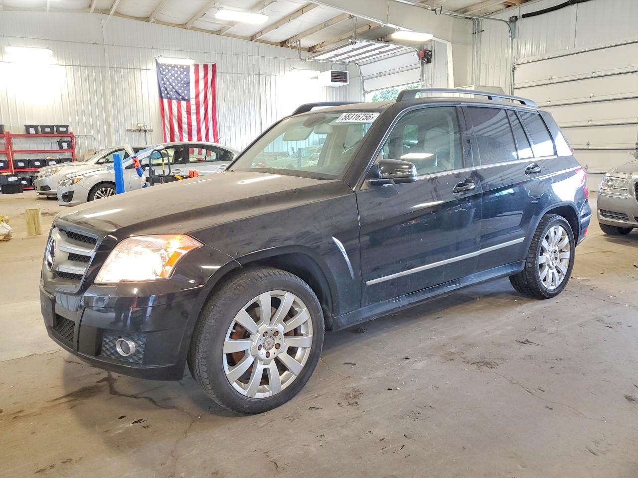 2012 Mercedes-benz Glk 350 4matic Black vin: WDCGG8HBXCF885883