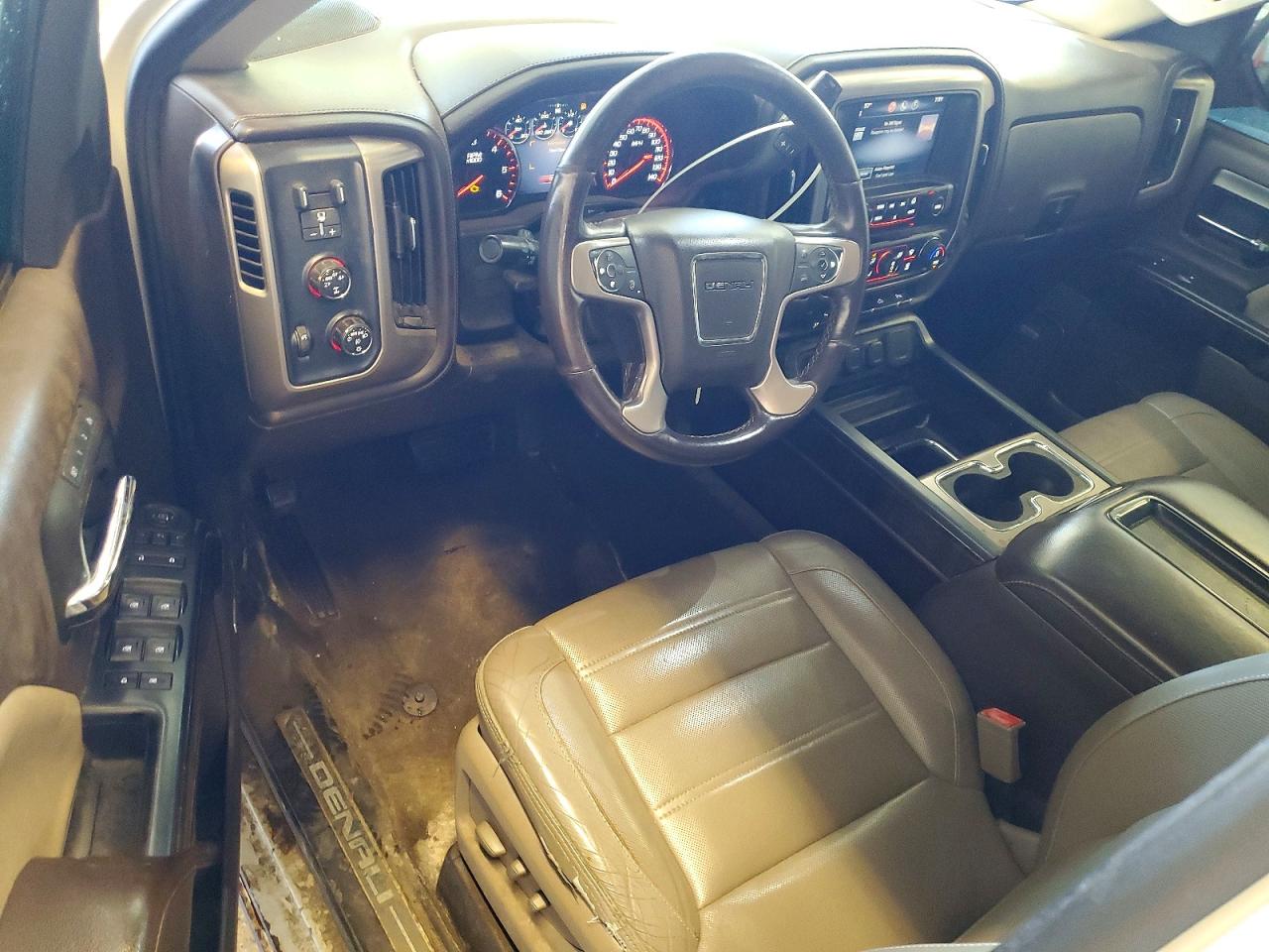 2014 Gmc Sierra K1500 Denali White vin: 3GTU2WEJ7EG483893