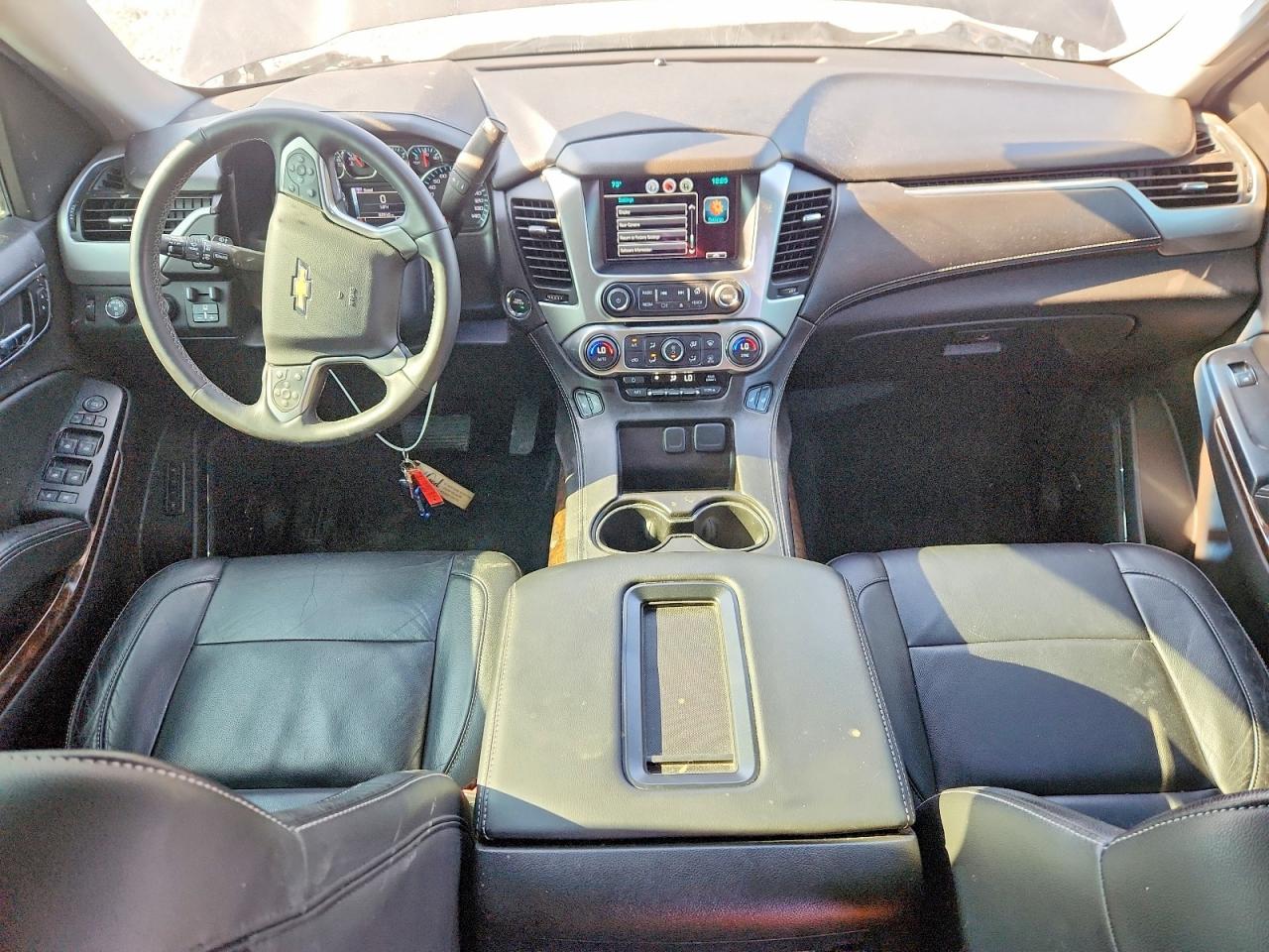 2015 Chevrolet Tahoe K1500 Lt Gray vin: 1GNSKBKCXFR121698