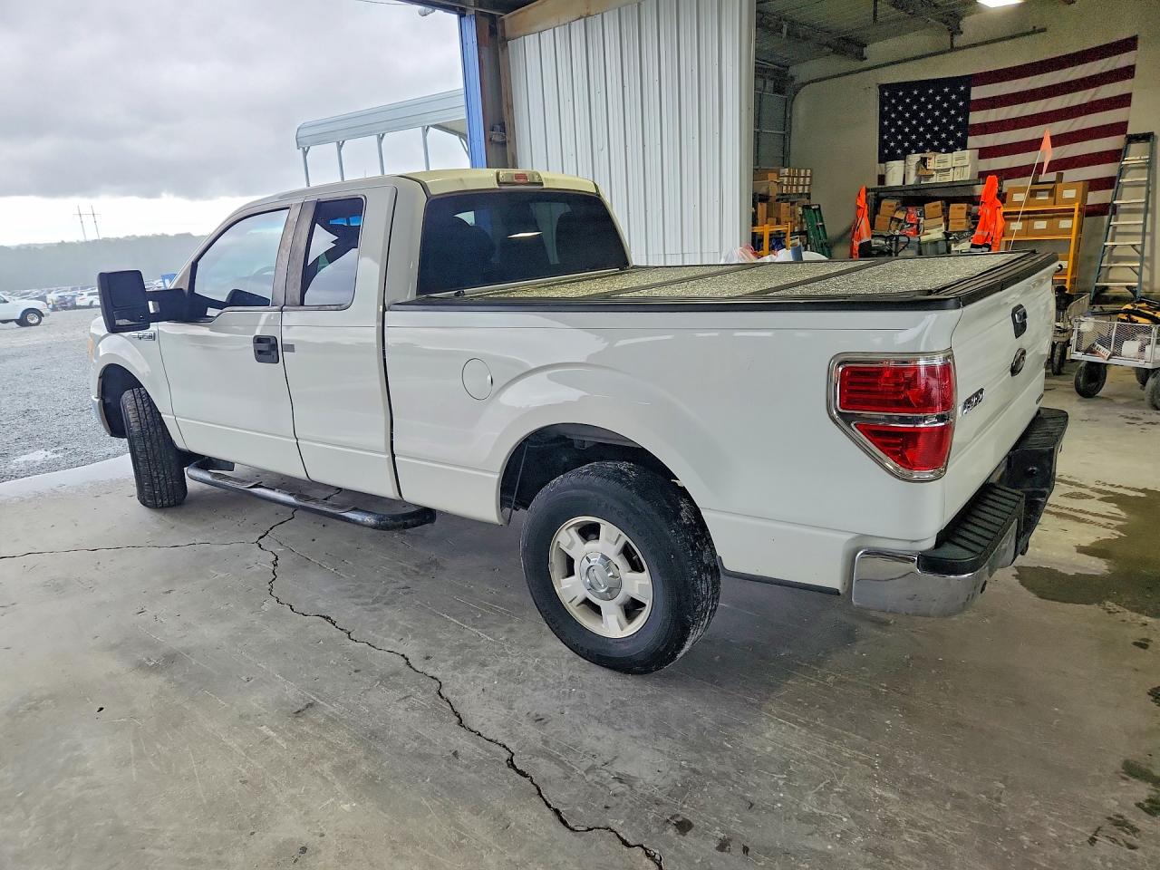 2012 Ford F150 Super Cab White vin: 1FTFX1CF2CFC55732