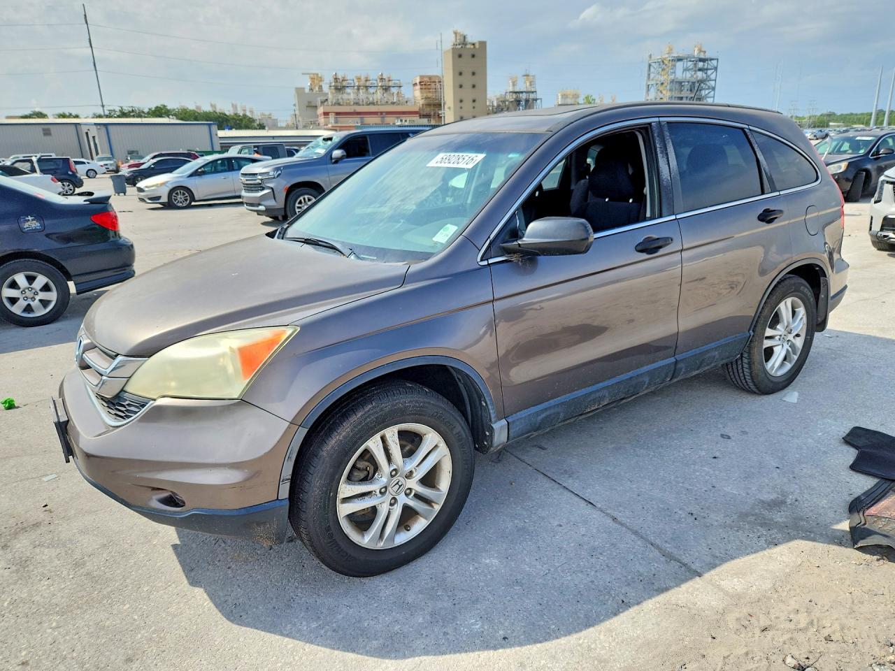 2010 Honda Cr-v Ex Charcoal vin: 3CZRE3H59AG700231