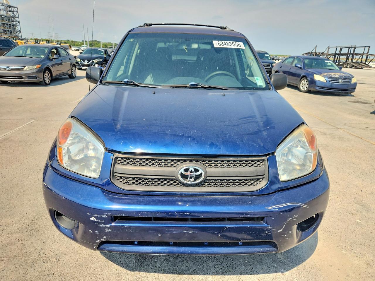 2005 Toyota Rav4 Base Blue vin: JTEHD20V856023184