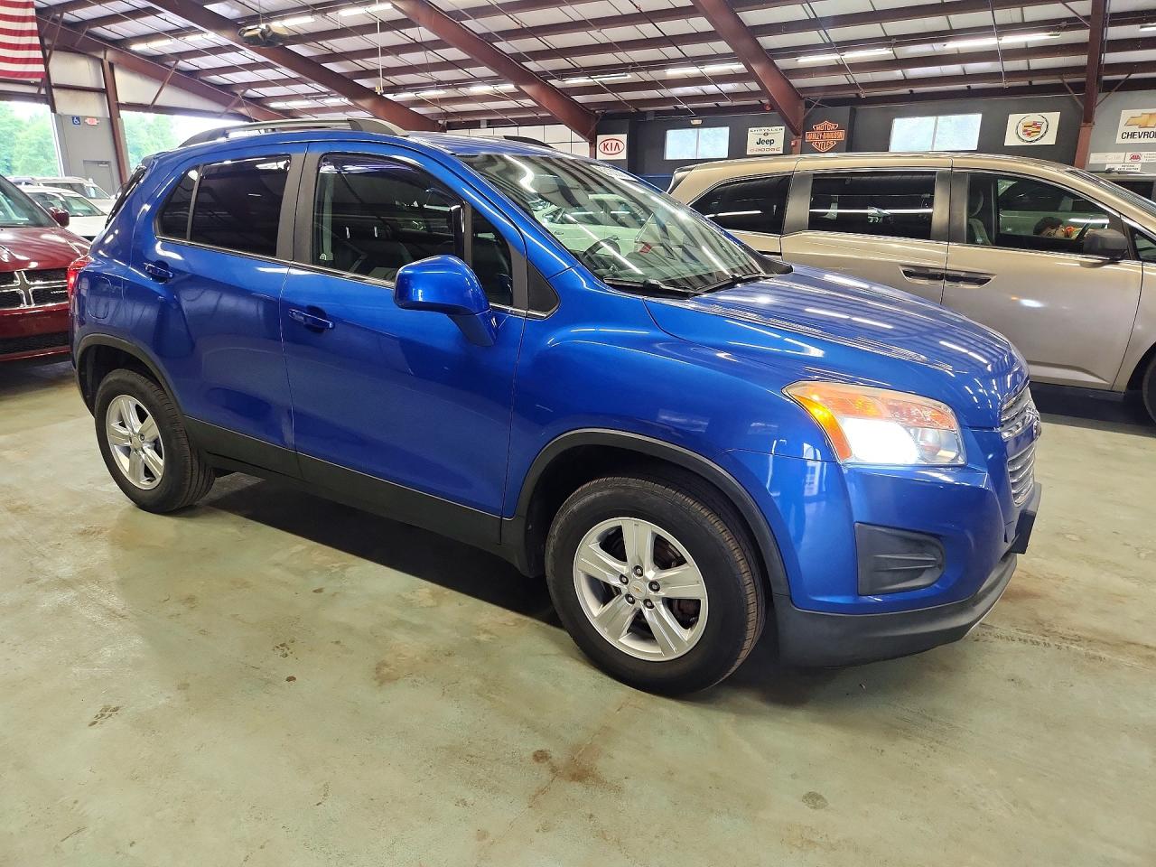2015 Chevrolet Trax 1lt Blue vin: KL7CJRSBXFB080673