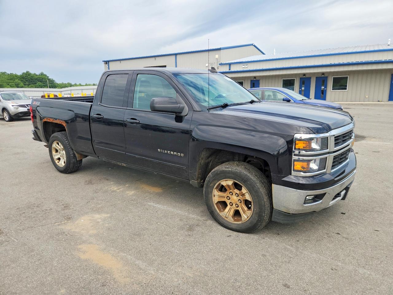 2015 Chevrolet Silverado K1500 Lt Black vin: 1GCVKREC7FZ226340