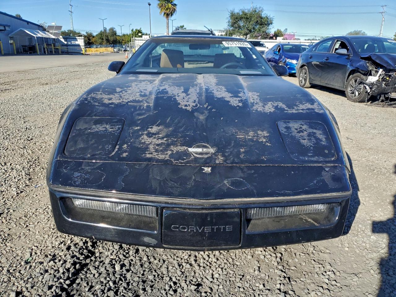 1984 Chevrolet Corvette Black vin: 1G1AY0781E5139811
