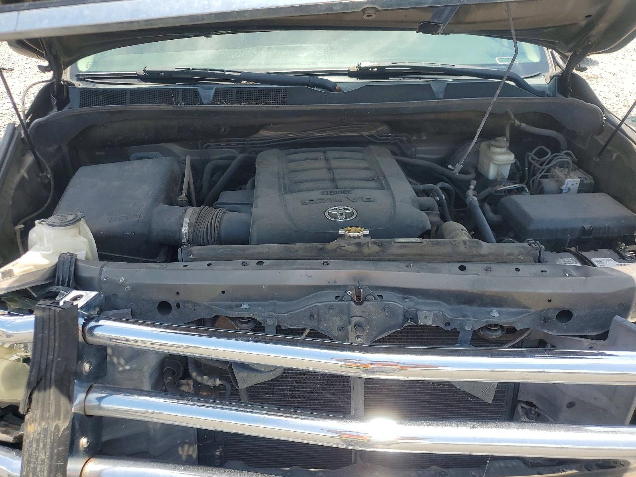 2011 Toyota Tundra Crewmax Sr5 Gray vin: 5TFDW5F19BX201094