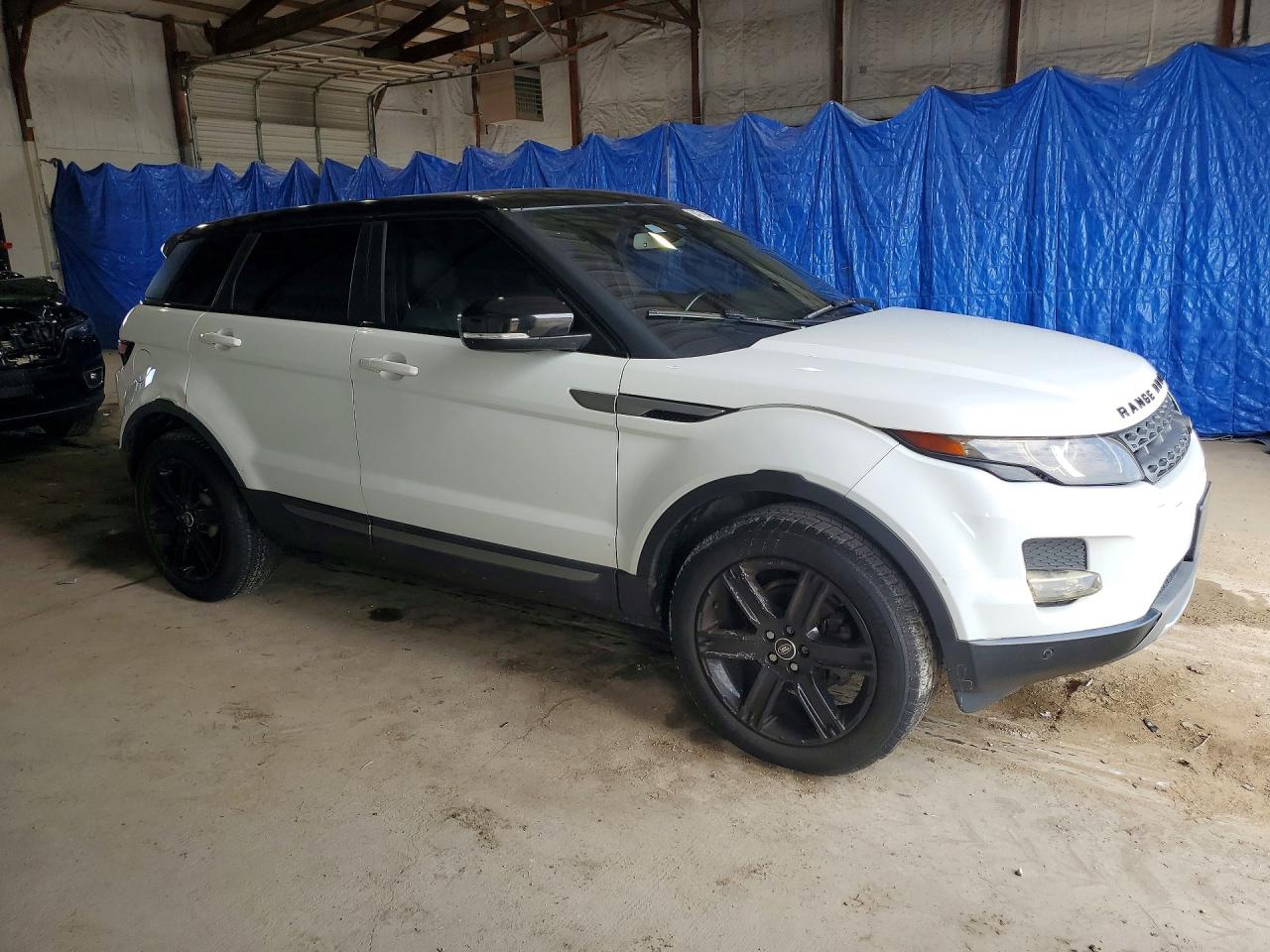 2013 Land Rover Range Rover Evoque Pure Plus White vin: SALVP2BG2DH845620