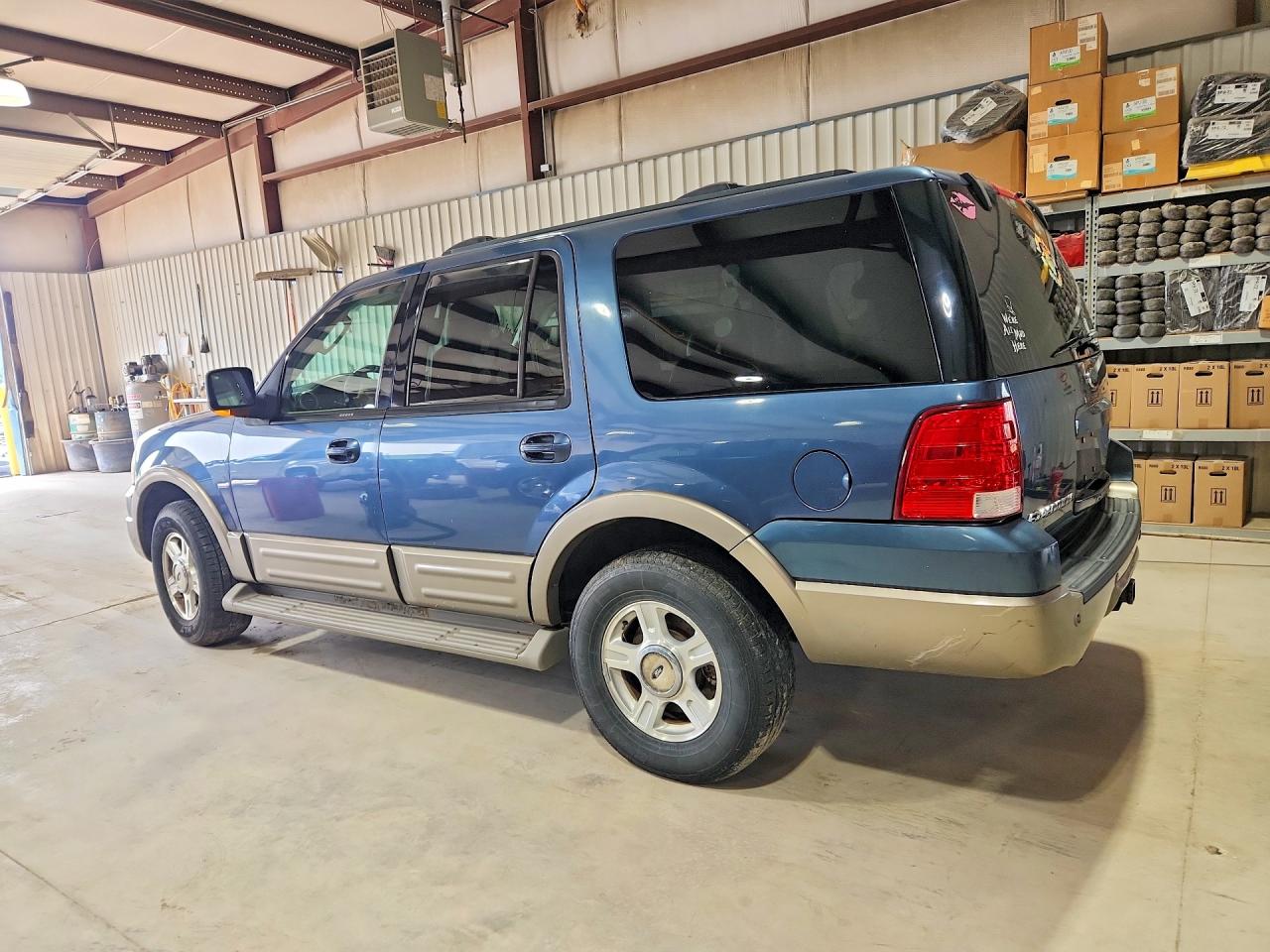 2003 Ford Expedition Eddie Bauer Blue vin: 1FMPU18L53LB92229
