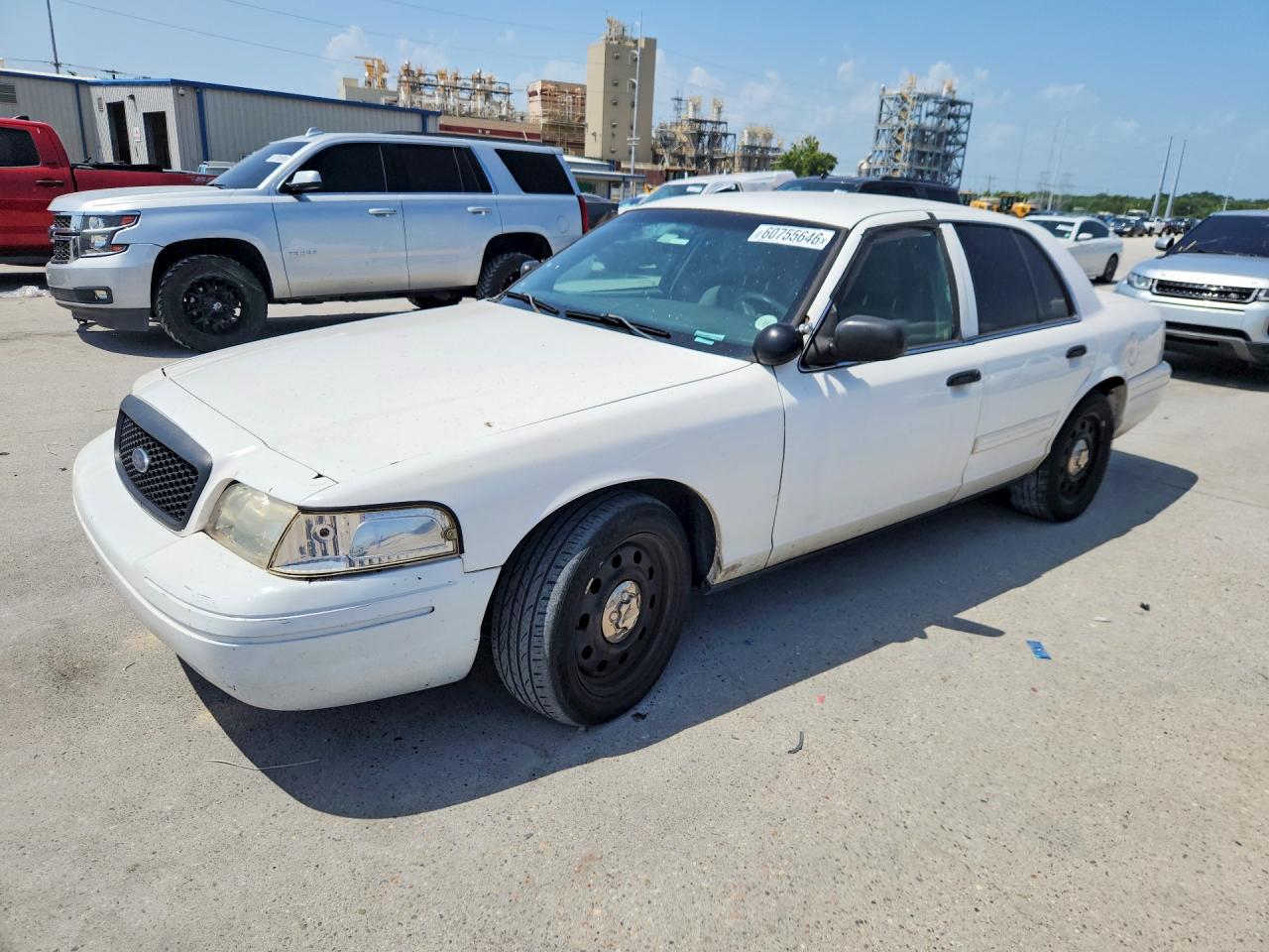 2011 Ford Crown Victoria Police Interceptor White vin: 2FABP7BV5BX128962