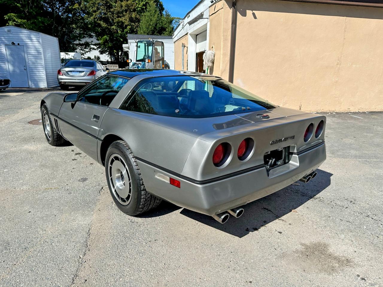 1984 Chevrolet Corvette Gray vin: 1G1AY0780E5147284