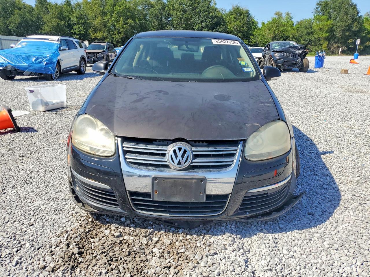 2006 Volkswagen Jetta Value Черный vin: 3VWPF71KX6M846385