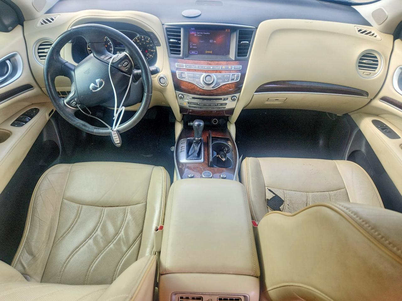 2015 Infiniti Qx60 Base Blue vin: 5N1AL0MM1FC521823